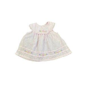Little Bitty Vintage Eyelet Dress Light Pink